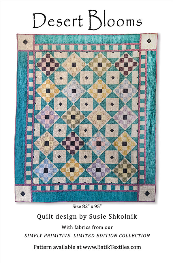 Desert Blooms Quilt by Susie