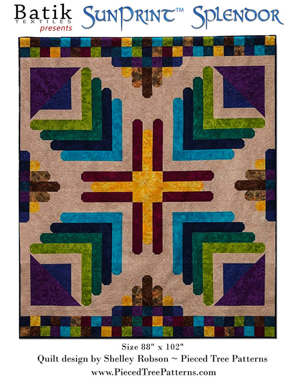 SunPrint Splendor Quilt by Shelley Robson